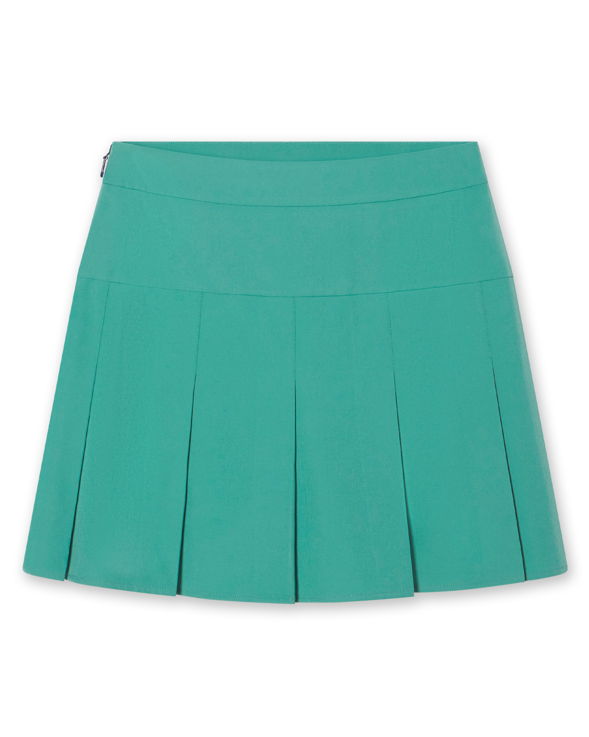 Straight Down Martina Skort - Sea Green