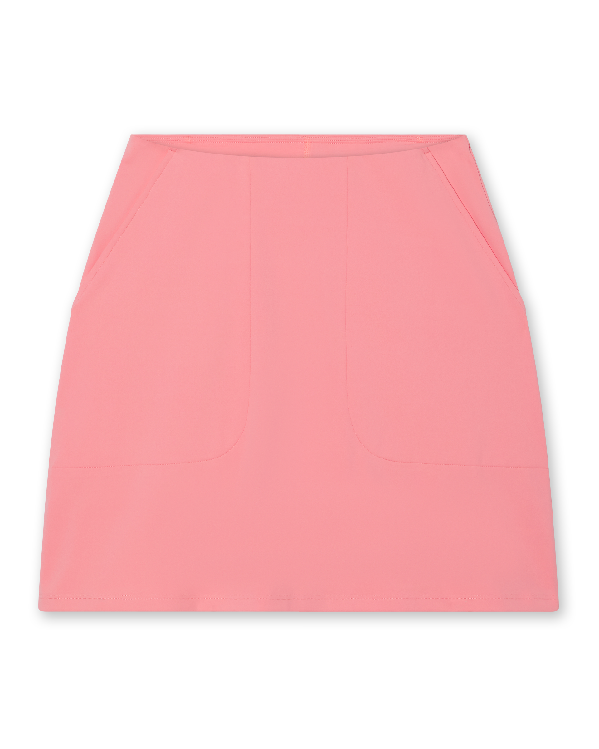 Straight Down Evie Skort - Geranium