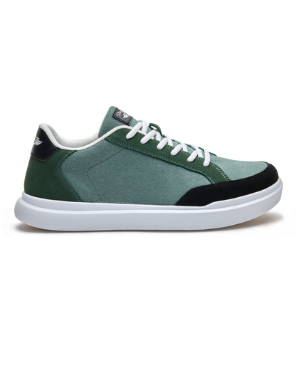Straight Down Cruise Canvas Sneaker - Dark Forest
