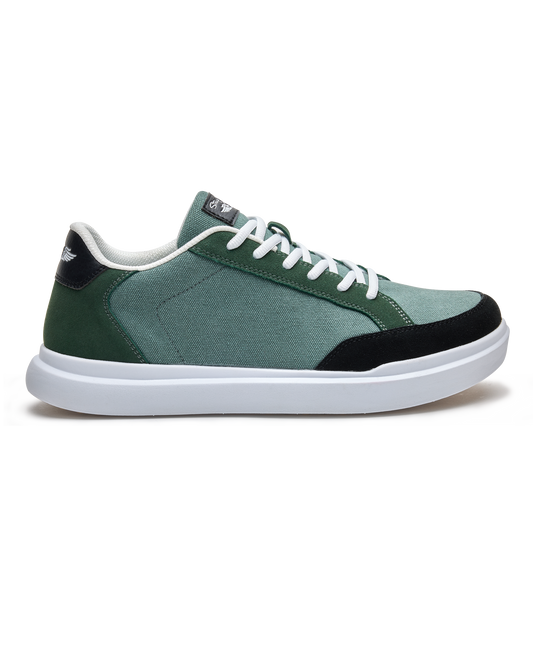 Straight Down Cruise Canvas Sneaker - Dark Forest
