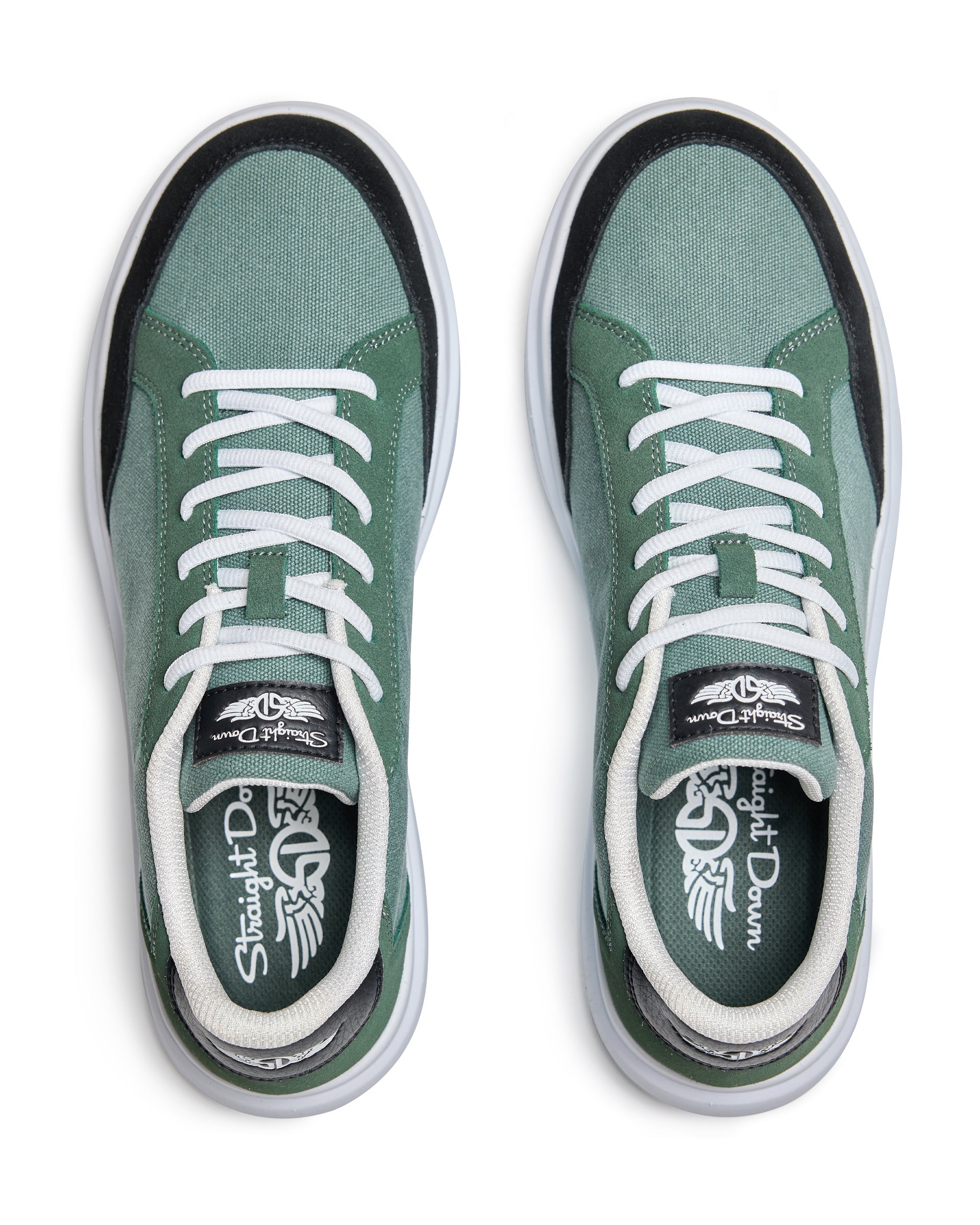 Straight Down Cruise Canvas Sneaker - Dark Forest