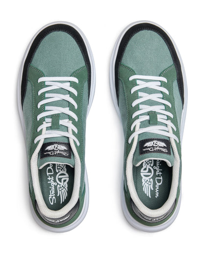 Straight Down Cruise Canvas Sneaker - Dark Forest