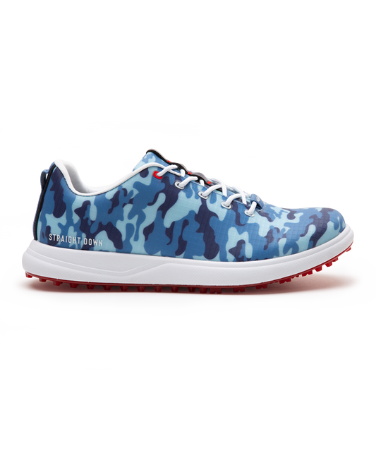 Straight Down Defender Shoe - Camo Ocean