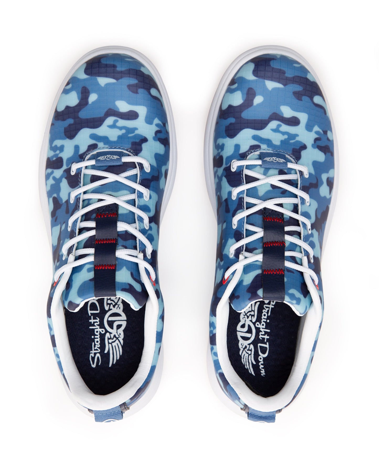 Straight Down Defender Shoe - Camo Ocean
