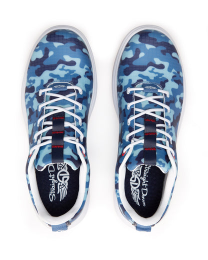 Straight Down Defender Shoe - Camo Ocean