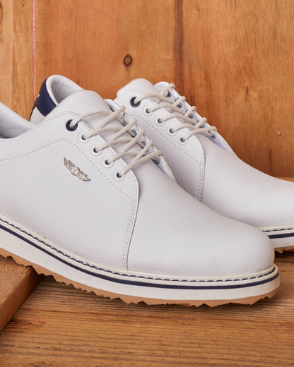 Straight Down Bourbon Hybrid Shoe - White