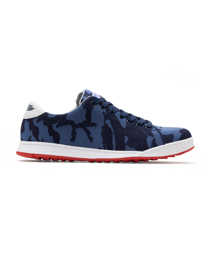 Straight Down Field V2 Shoe - Camo Indigo