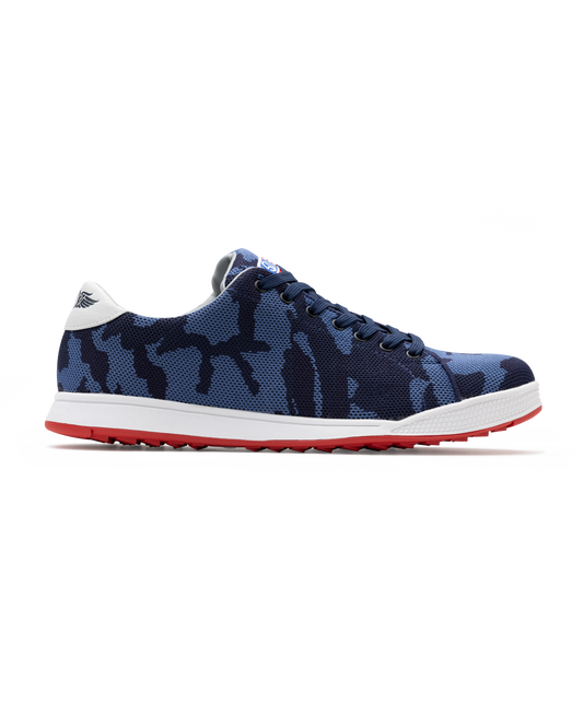 Straight Down Field V2 Shoe - Camo Indigo