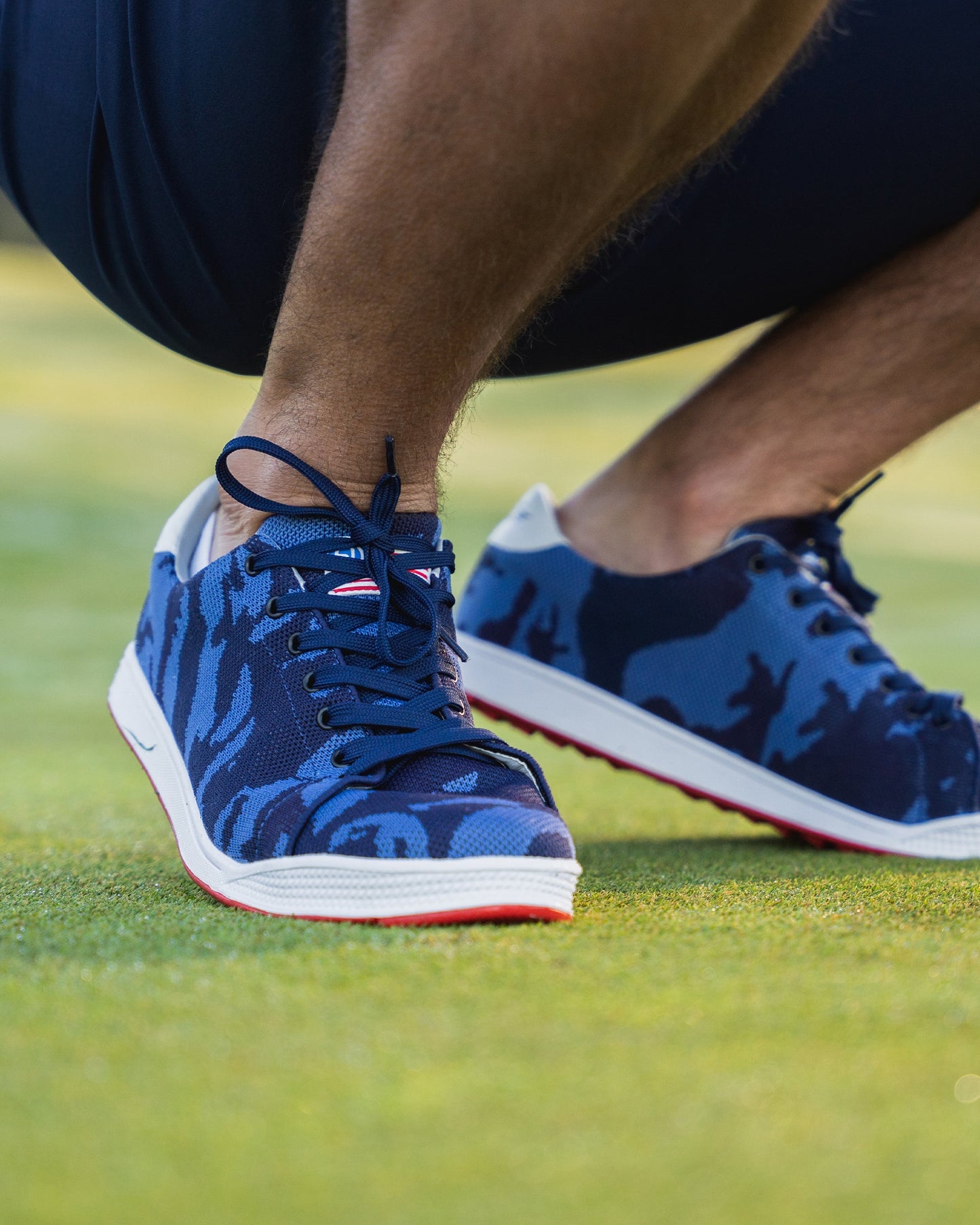 Straight Down Field V2 Shoe - Camo Indigo