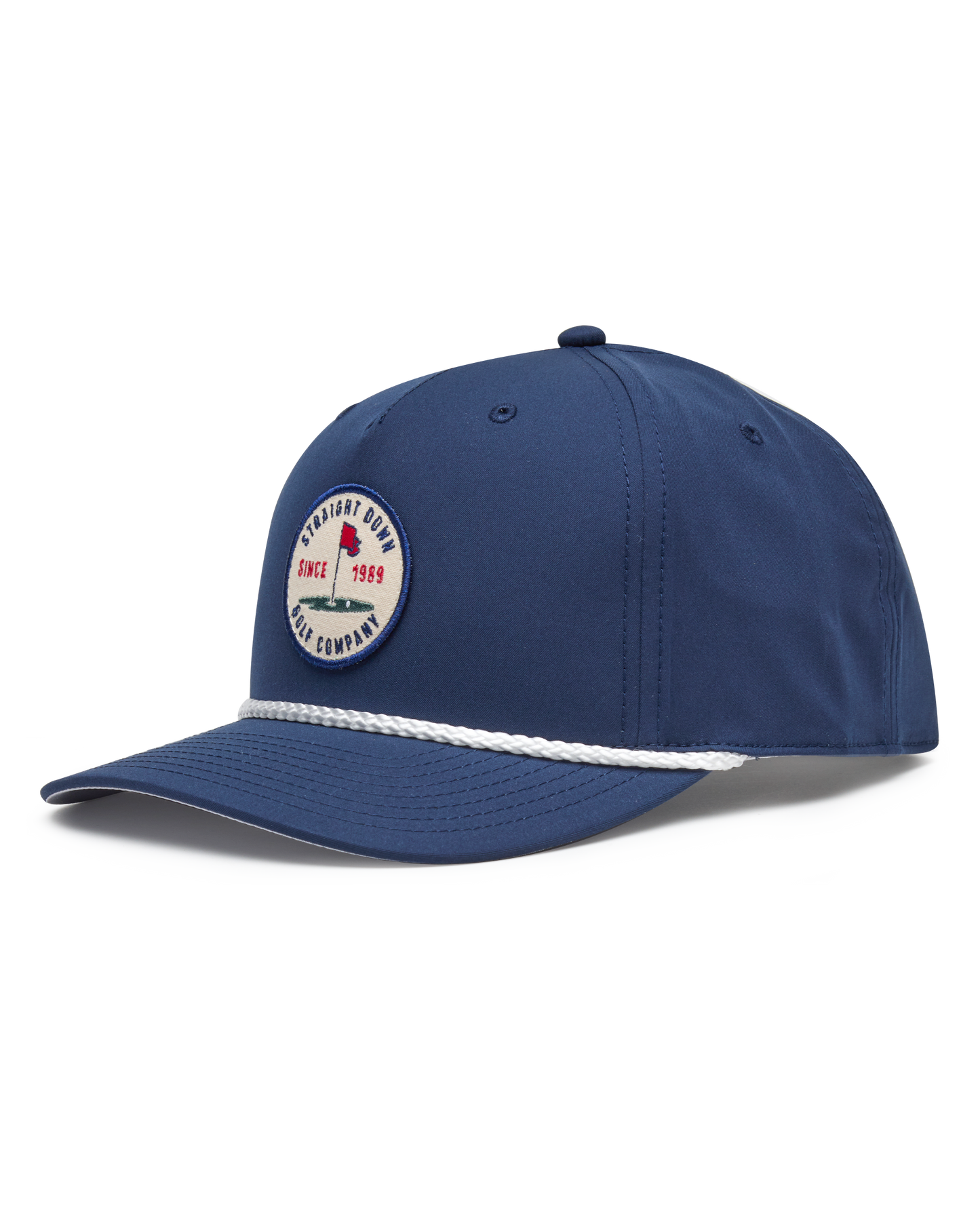 Straight Down Pin High Rope Hat - Navy