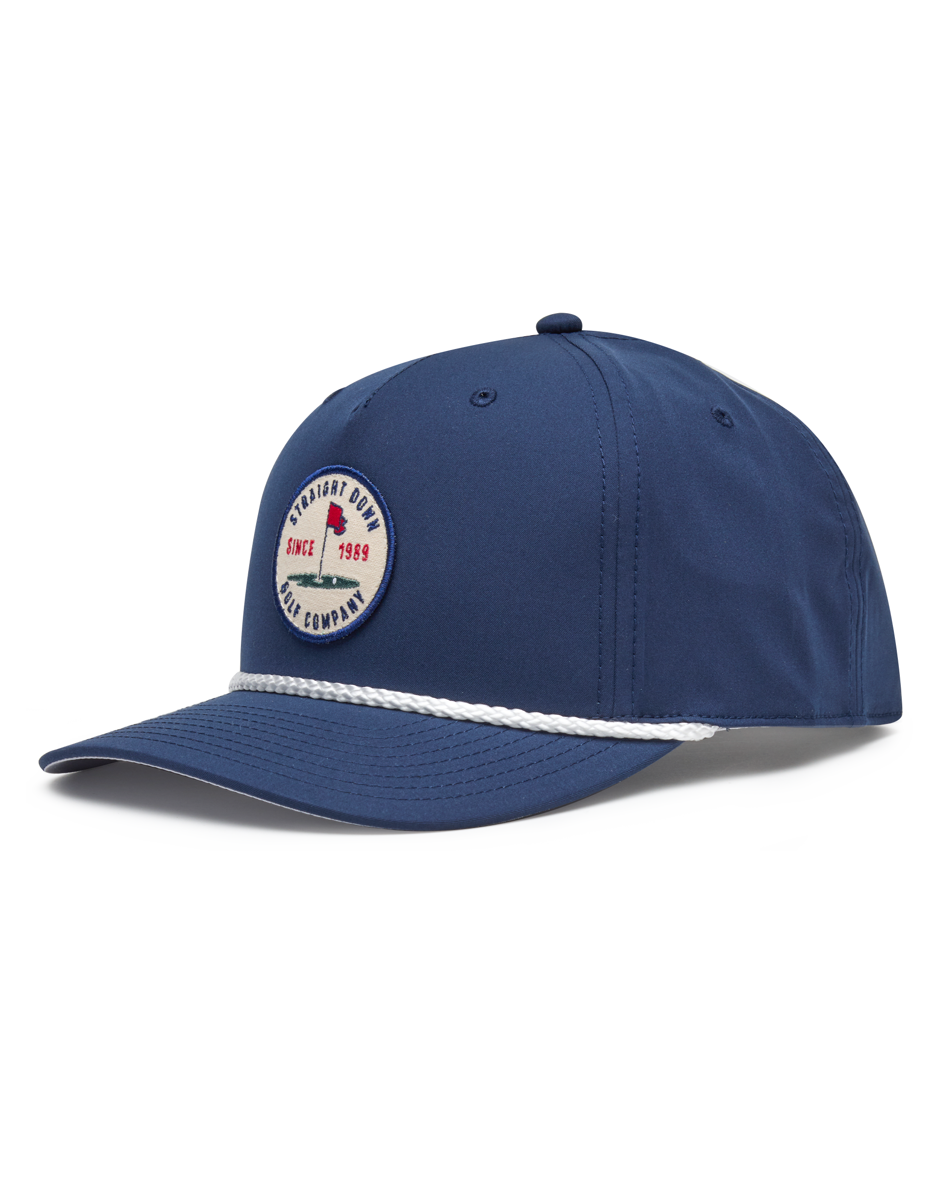 Straight Down Pin High Rope Hat - Navy
