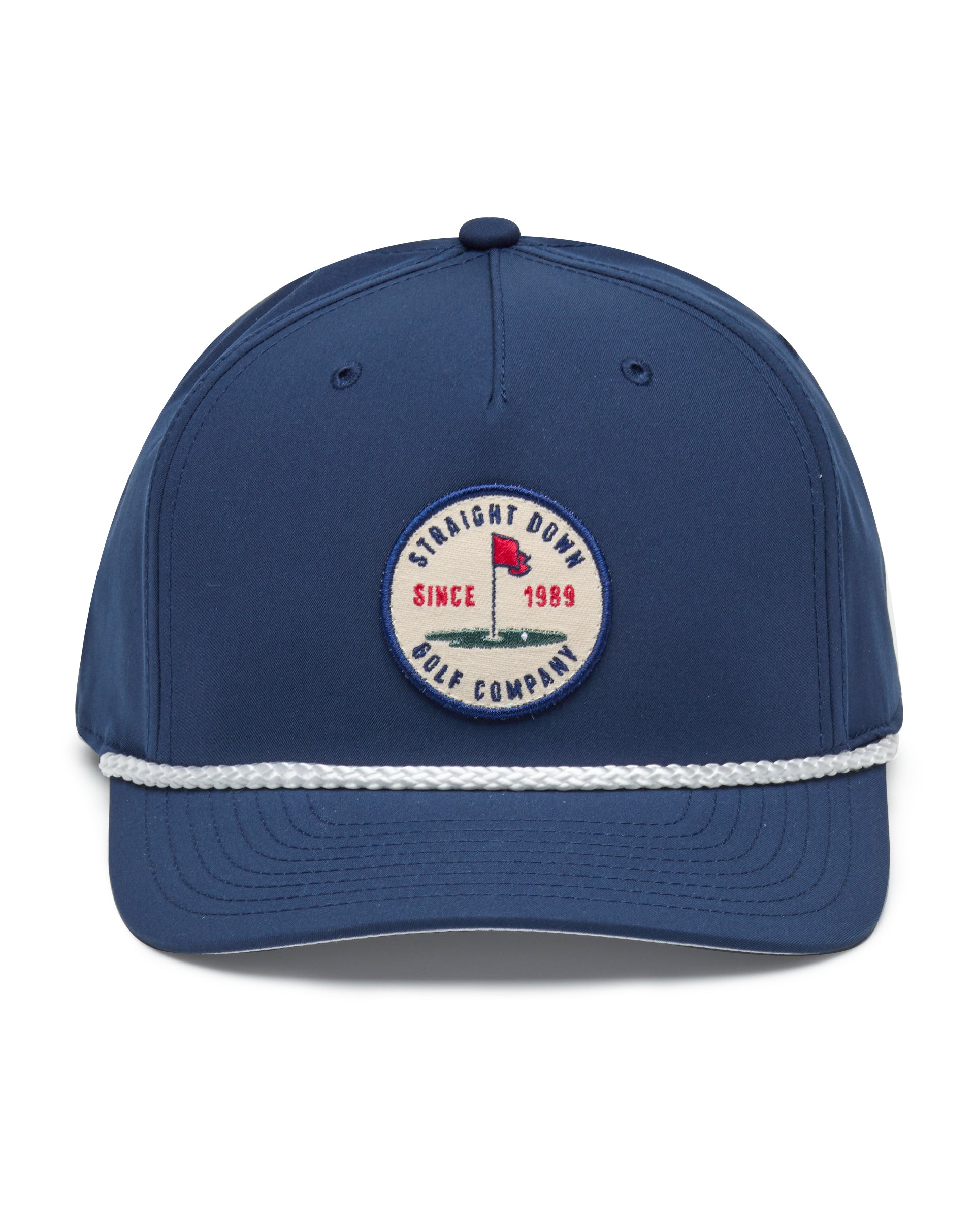 Straight Down Pin High Rope Hat - Navy