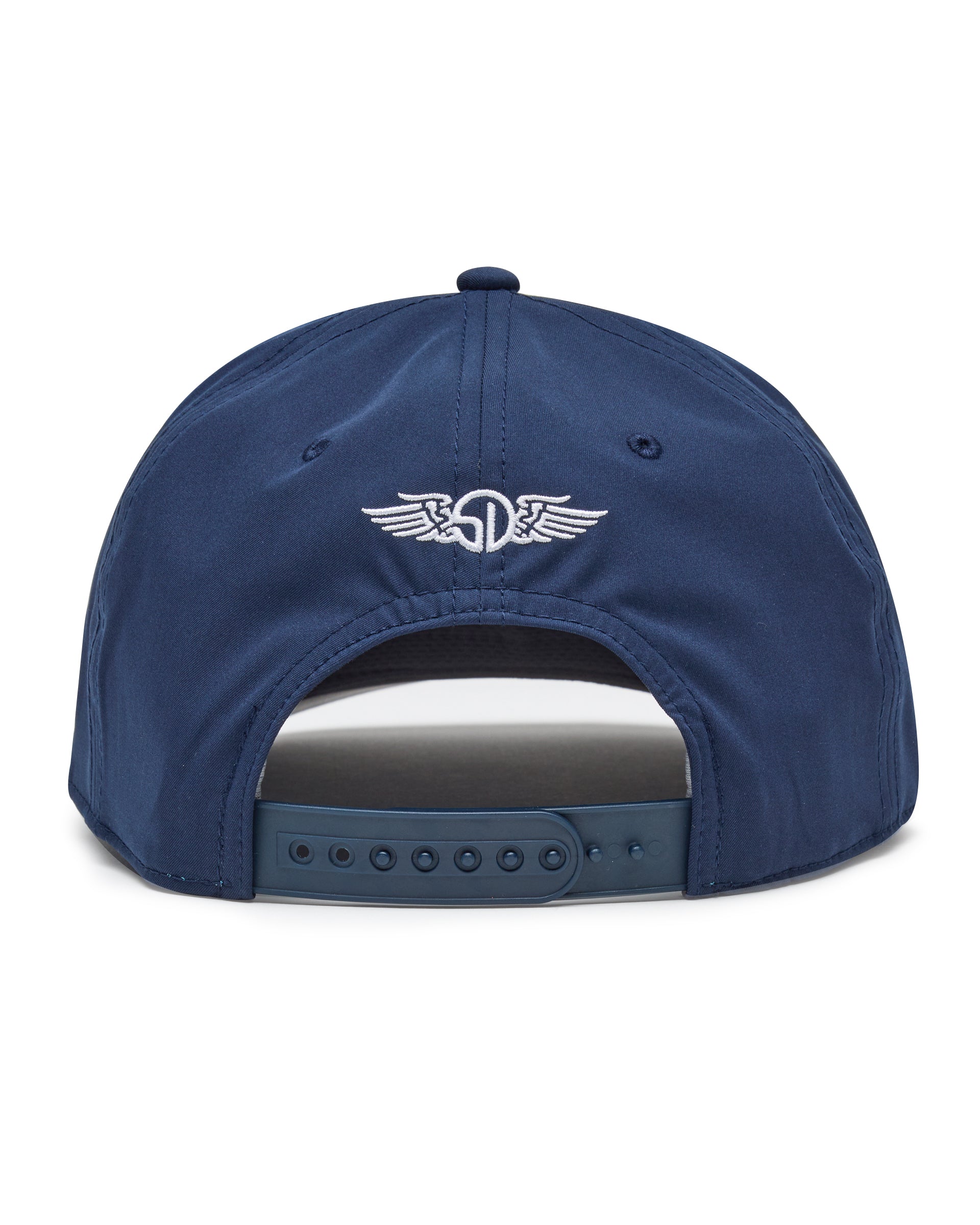 Straight Down Pin High Rope Hat - Navy