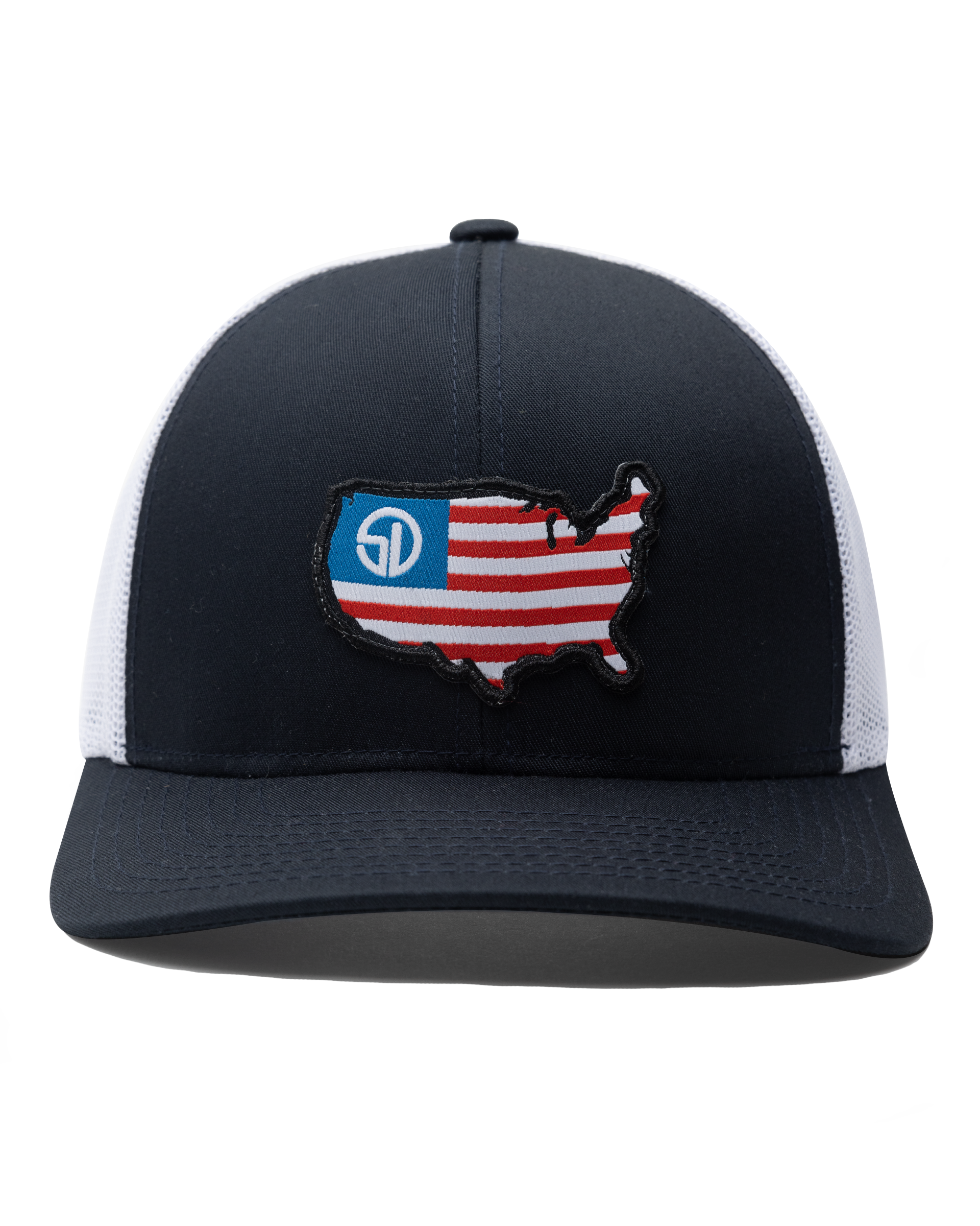 Straight Down United Hat - Navy White