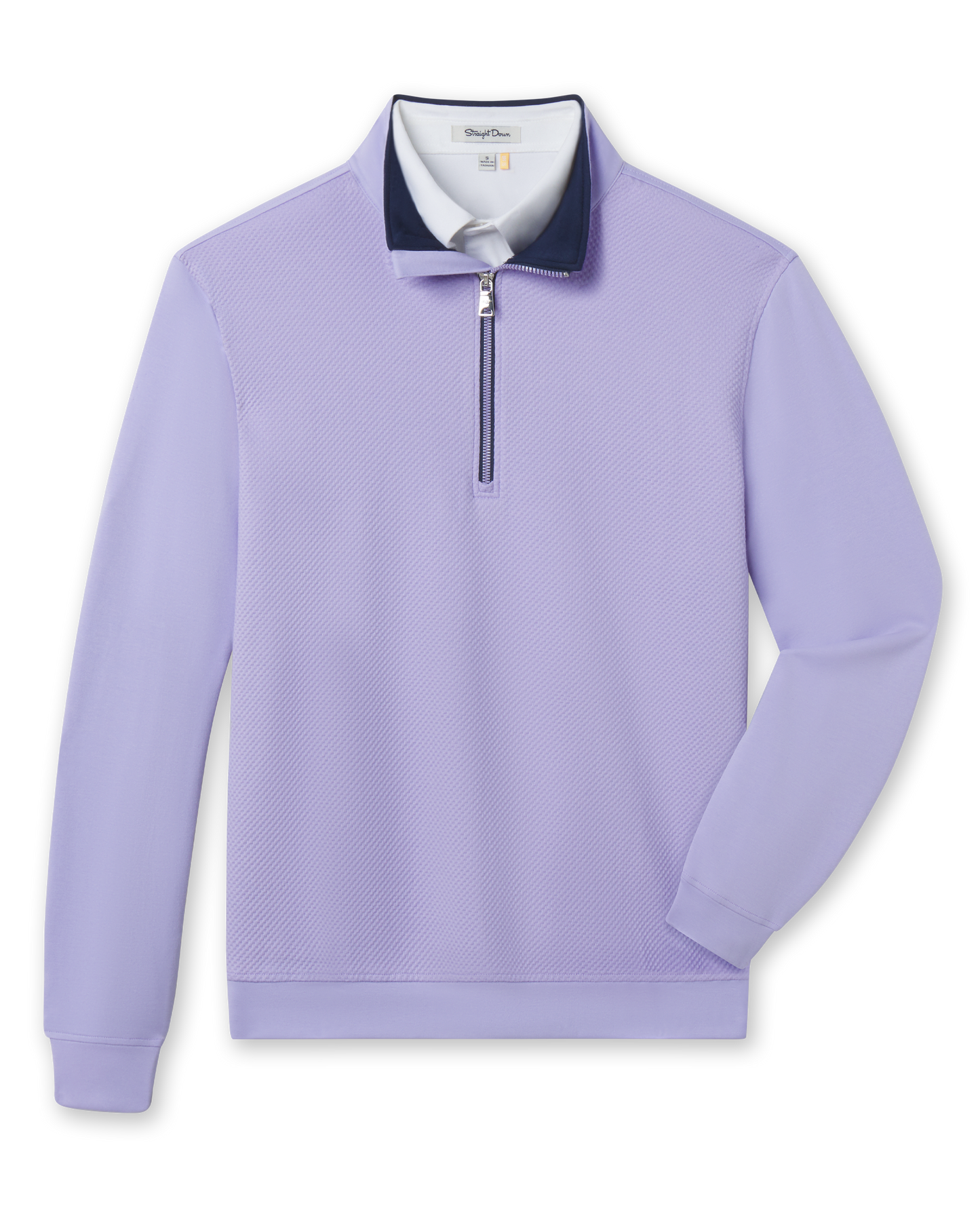 Straight Down Cardiff Quarter Zip - Violet