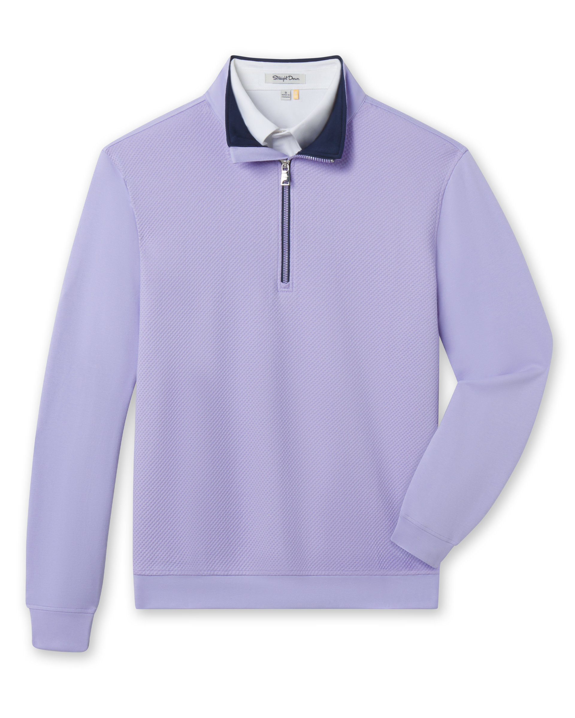 Straight Down Cardiff Quarter Zip - Violet