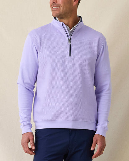 Straight Down Cardiff Quarter Zip - Violet