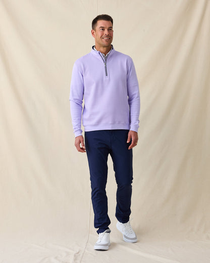 Straight Down Cardiff Quarter Zip - Violet