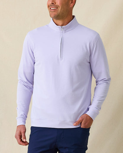 Straight Down Palmetto Quarter Zip - Violet