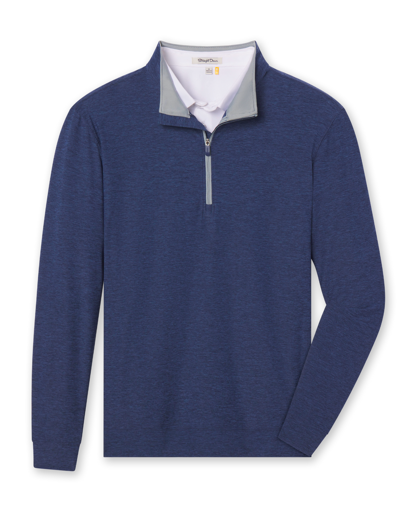Straight Down Oceanside 2.0 Quarter Zip - Navy