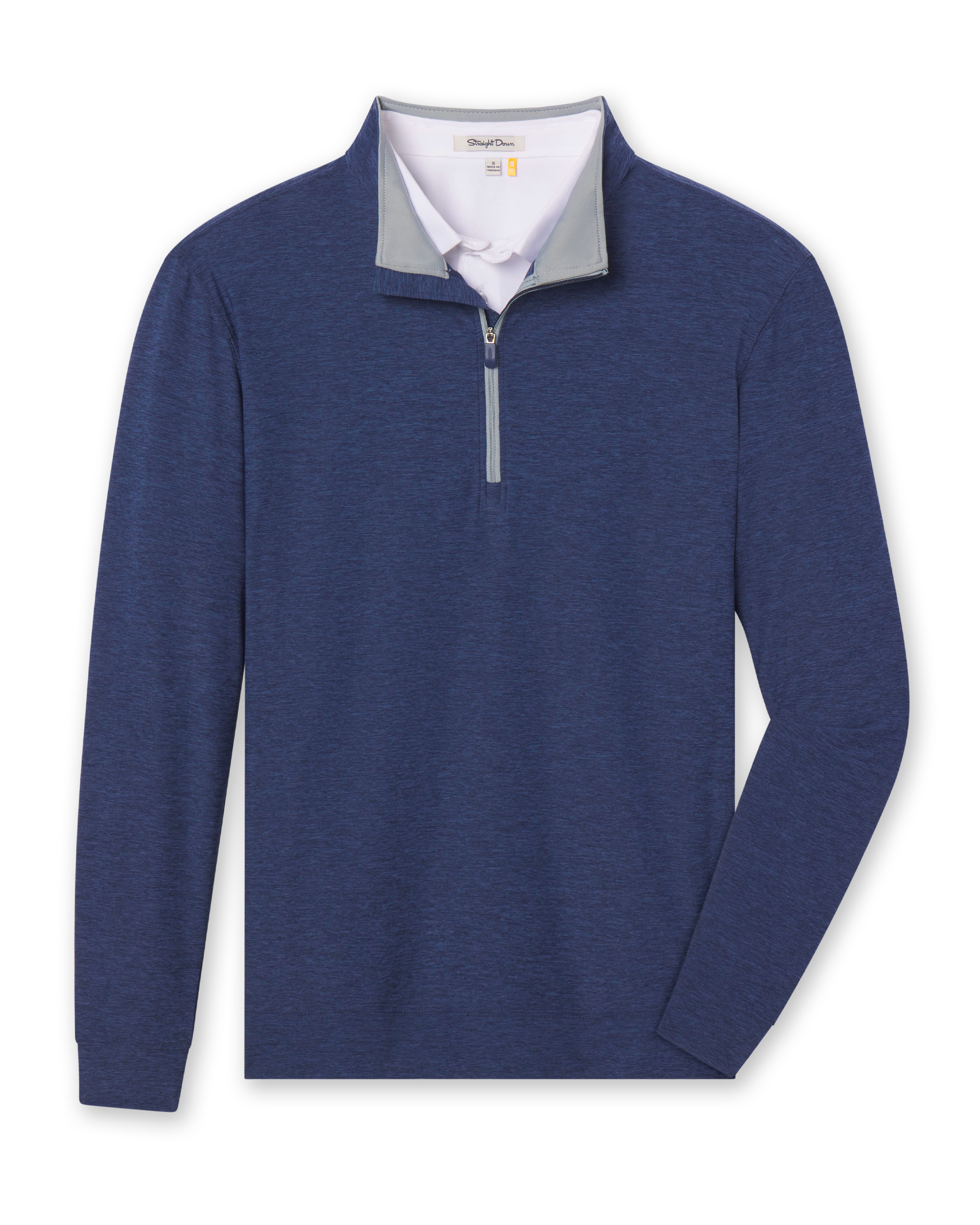Straight Down Oceanside 2.0 Quarter Zip - Navy