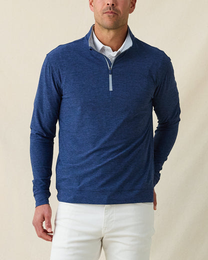 Straight Down Oceanside 2.0 Quarter Zip - Navy