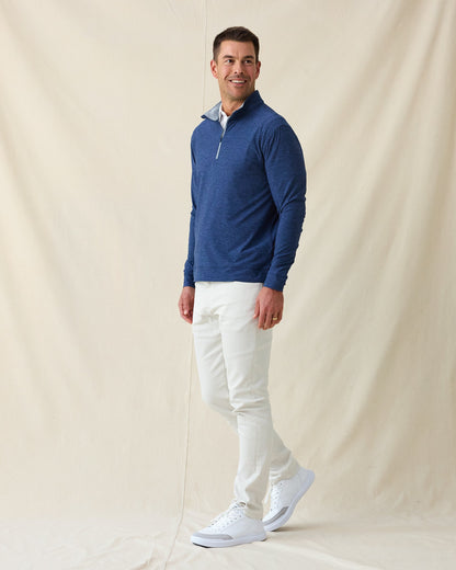 Straight Down Oceanside 2.0 Quarter Zip - Navy