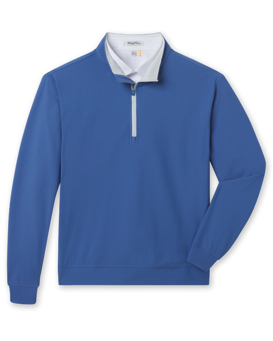 Straight Down Bel Air Quarter Zip - Moonlight