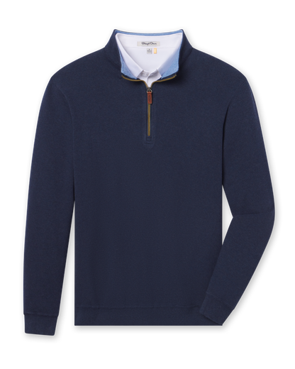 Straight Down Burnside 2.0 Quarter Zip - New Indigo