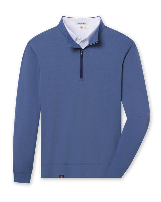 Straight Down Tiburon Quarter Zip - Moonlight