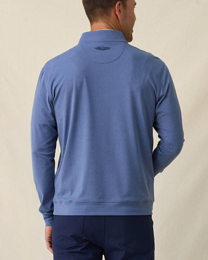 Straight Down Tiburon Quarter Zip - Moonlight