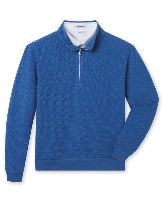 Straight Down Topanga Quarter Zip - Moonlight