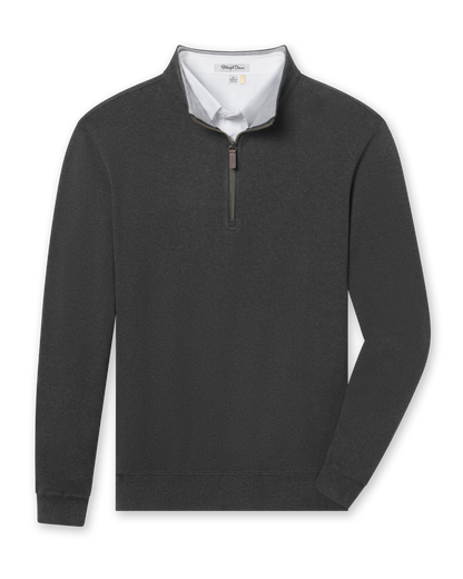 Straight Down Burnside 2.0 Quarter Zip - Charcoal