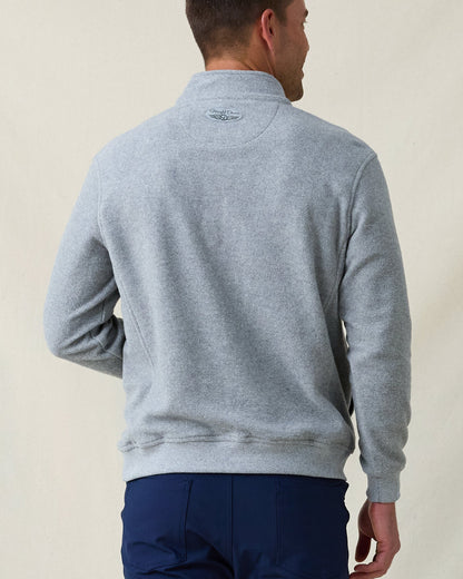 Straight Down Major Quarter Zip - Heather