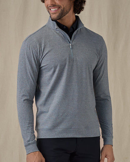 Straight Down Tiburon Quarter Zip - Storm