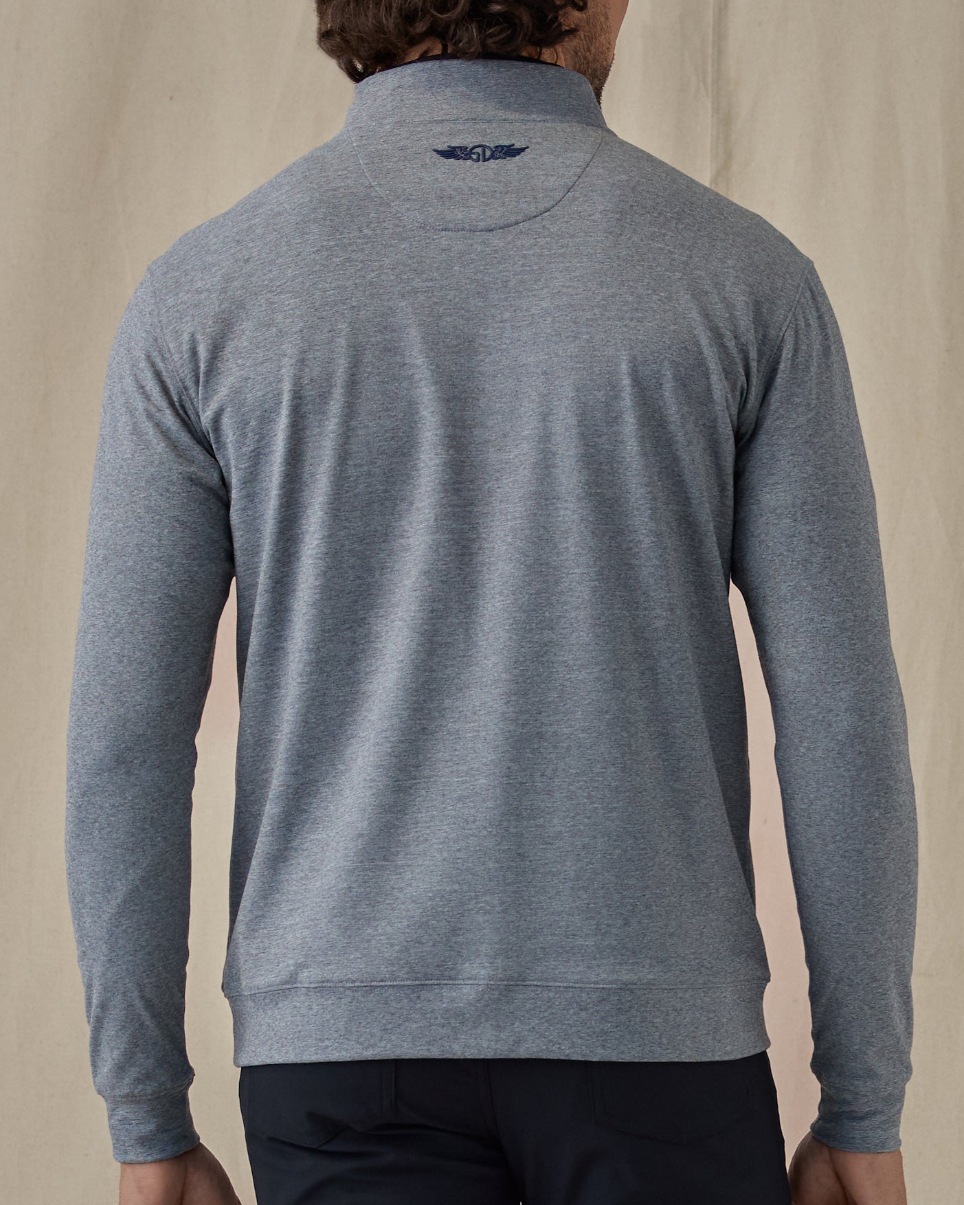 Straight Down Tiburon Quarter Zip - Storm