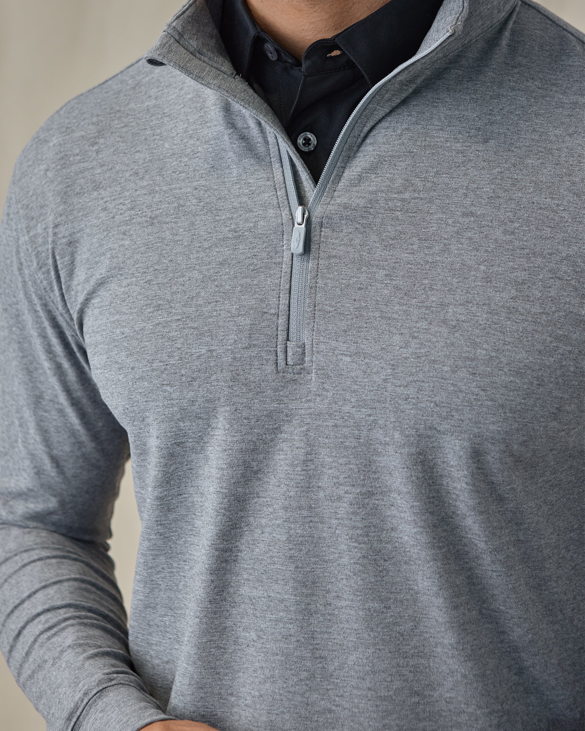 Straight Down Tiburon Quarter Zip - Storm
