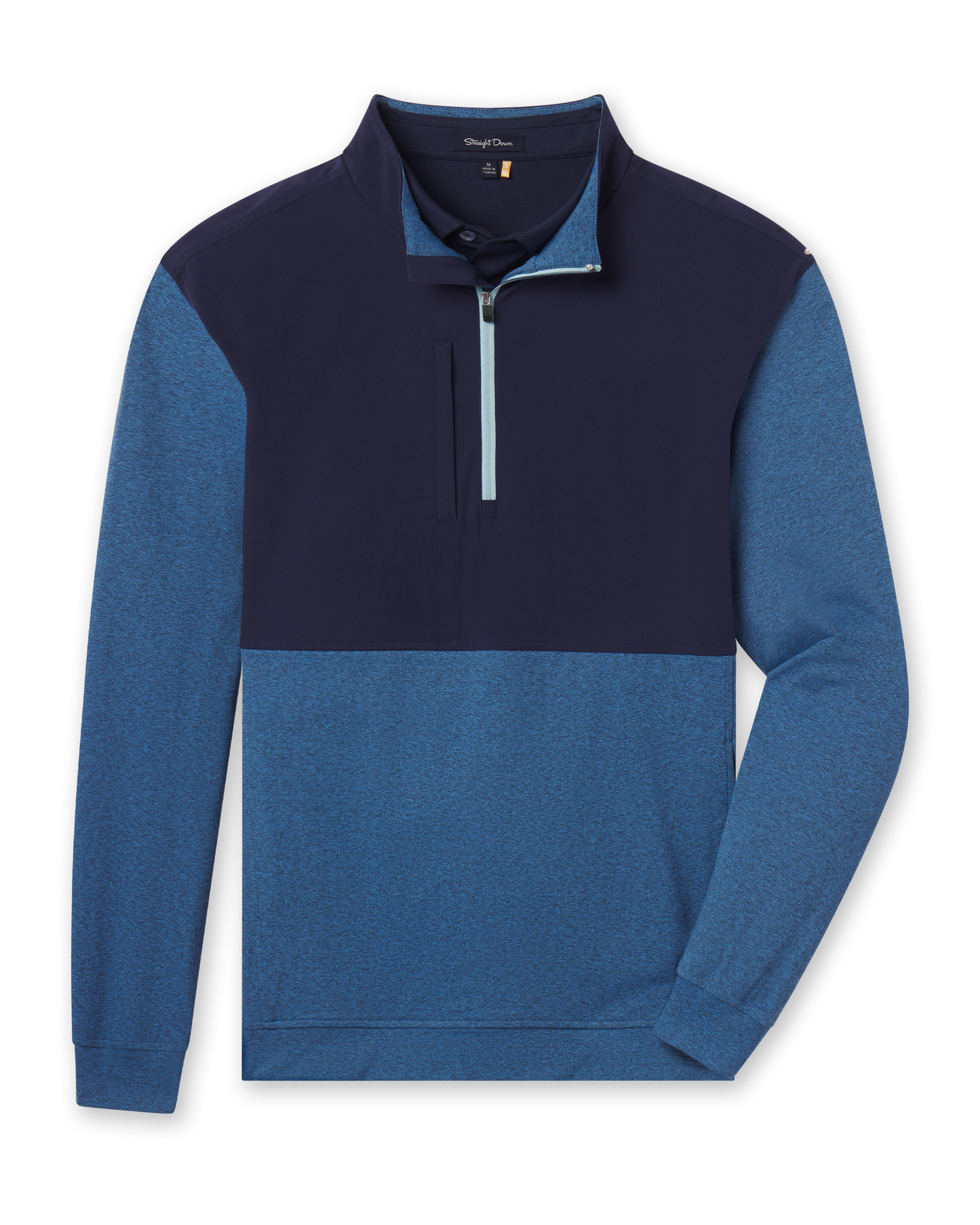 Straight Down Harding Hybrid Quarter Zip - Bering