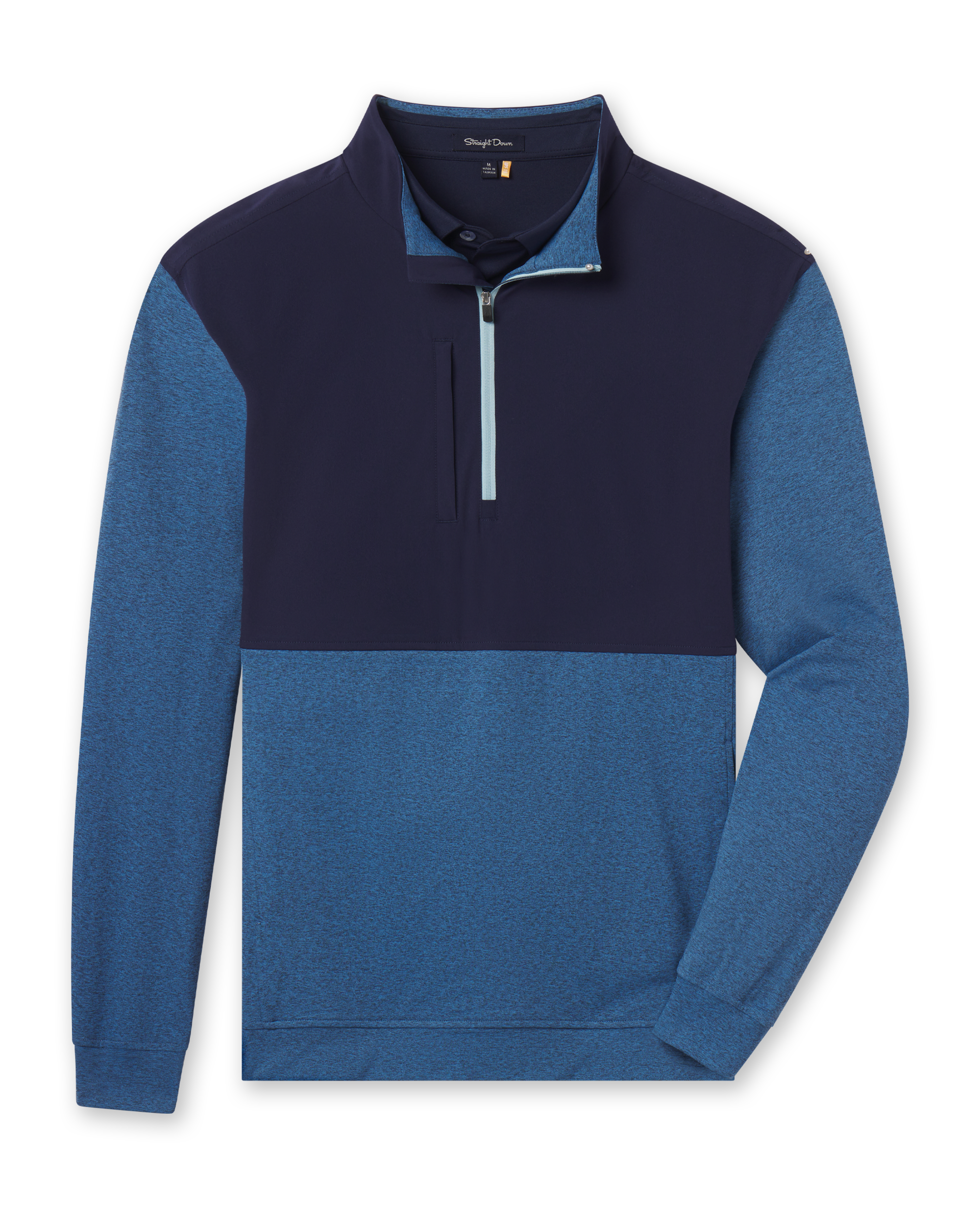 Straight Down Harding Hybrid Quarter Zip - Bering