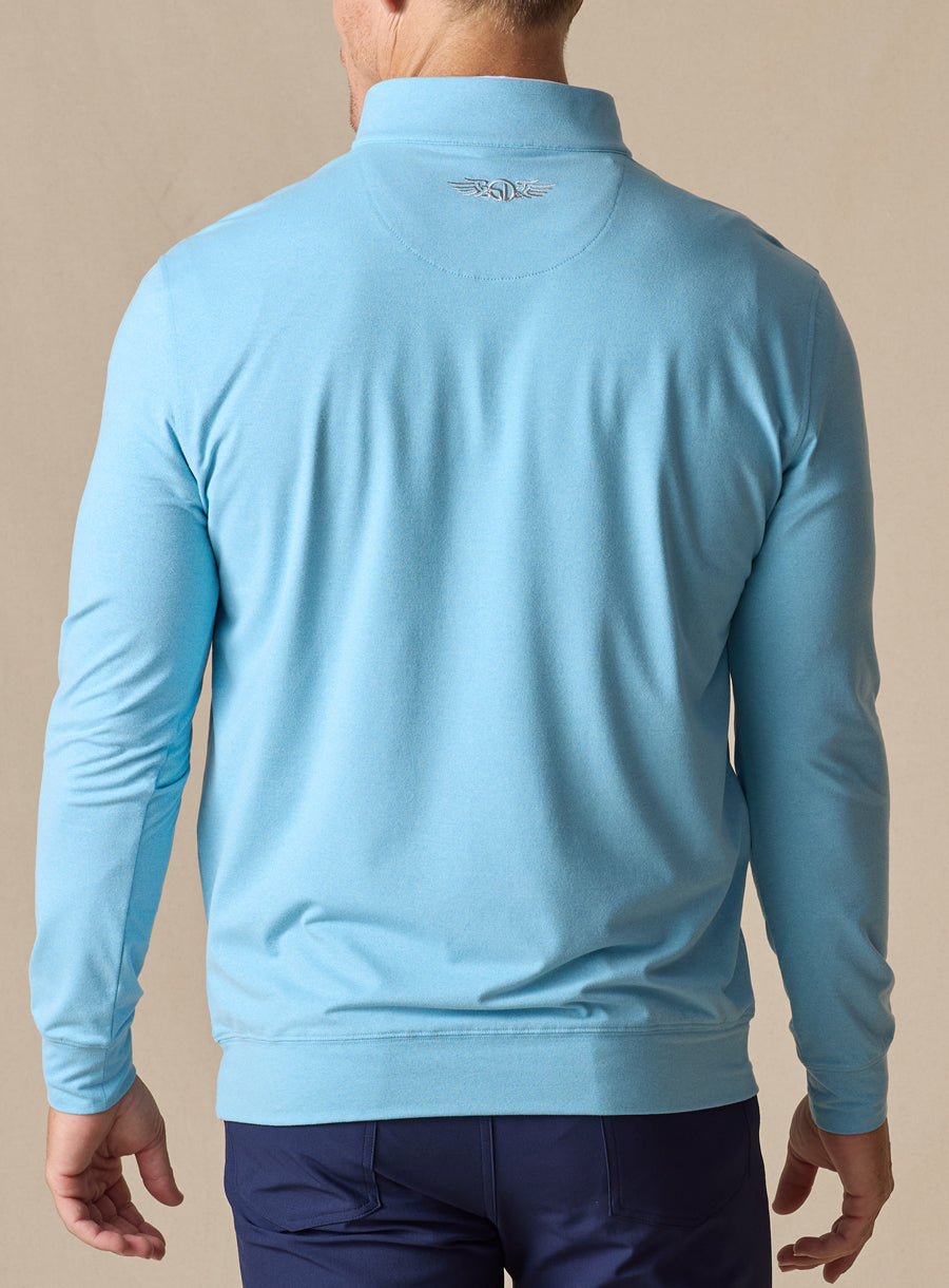 Straight Down Ballard Quarter Zip - Niagara