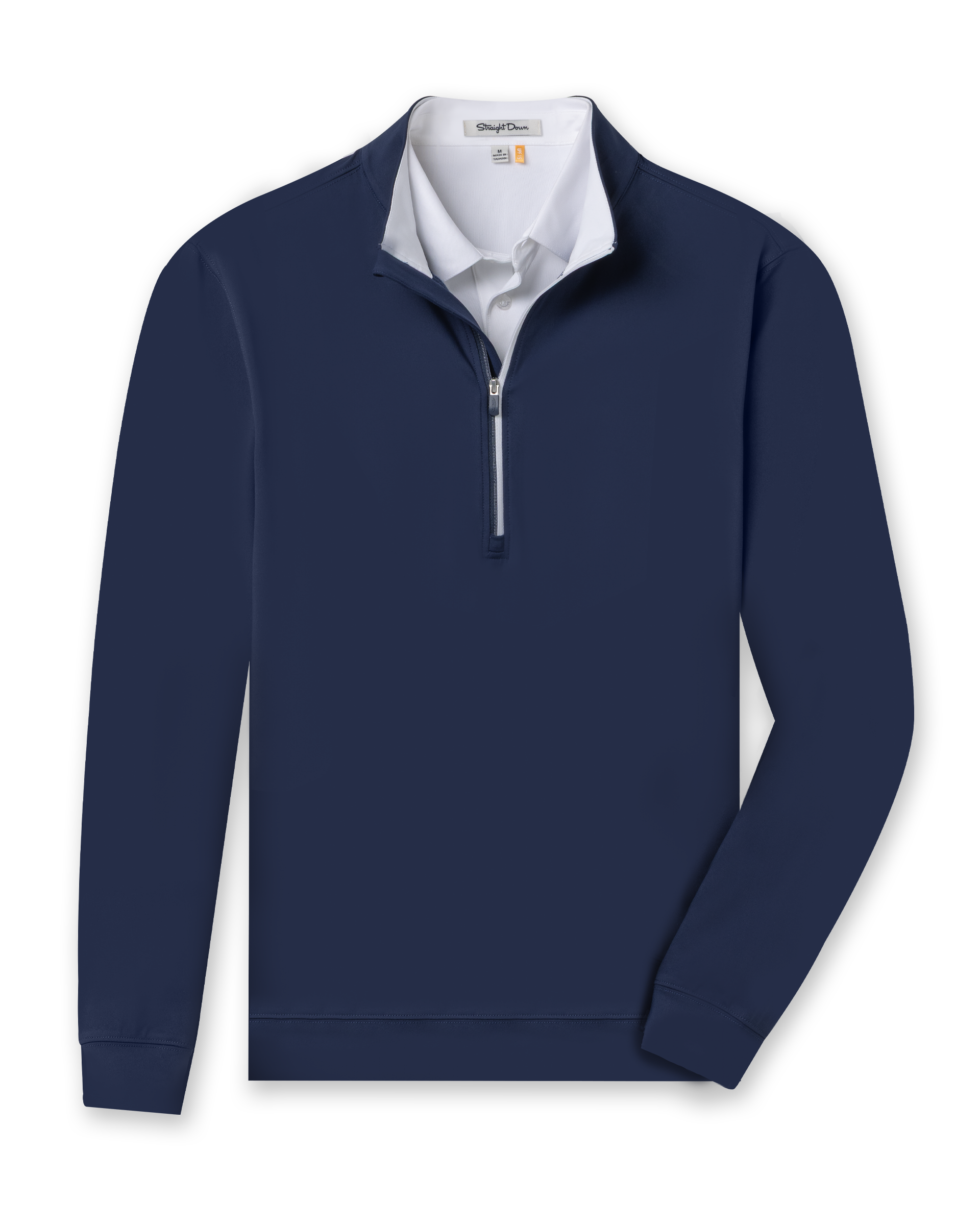Straight Down Patron Quarter Zip - New Indigo