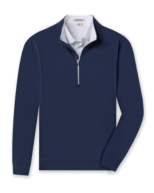 Straight Down Patron Quarter Zip - New Indigo