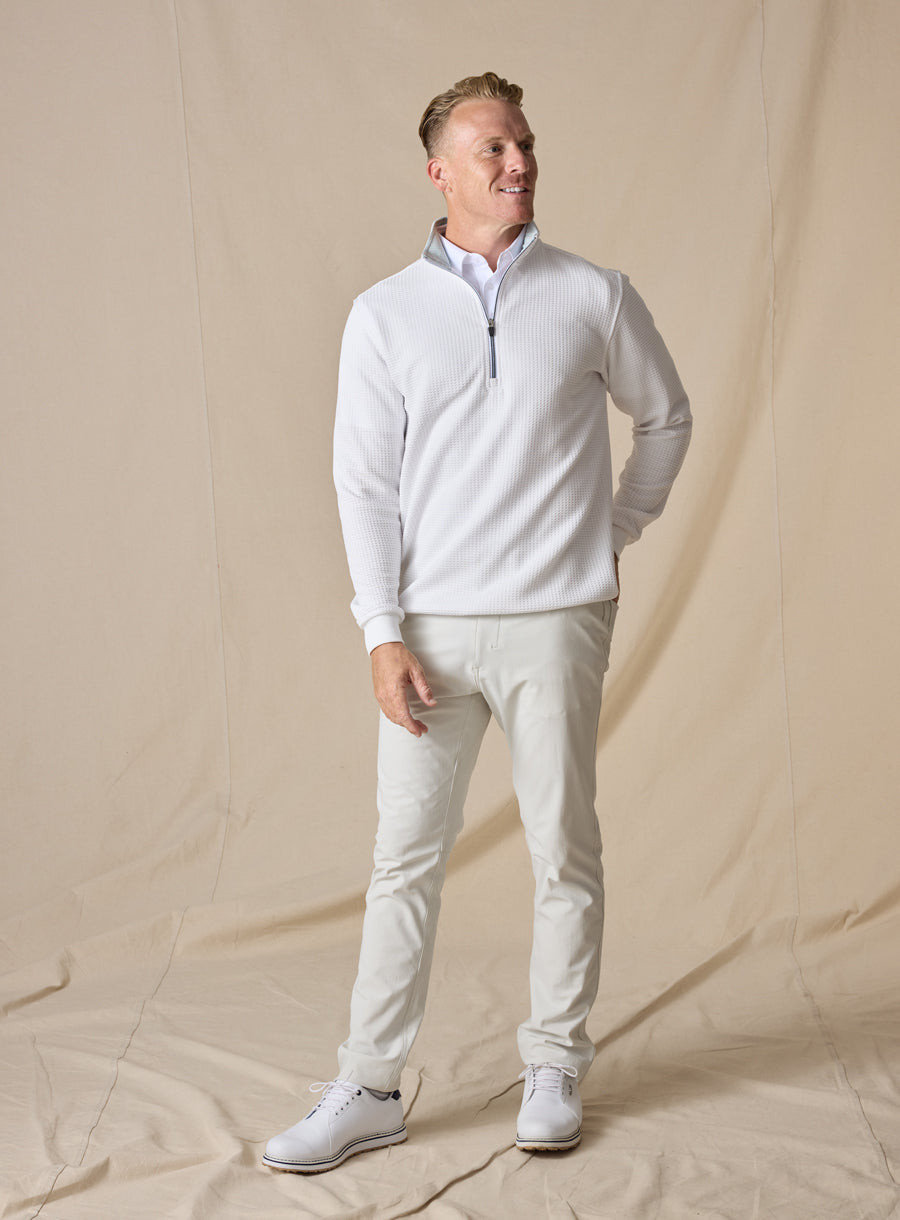 Straight Down Optic Quarter Zip & Breathable Performance Pullover