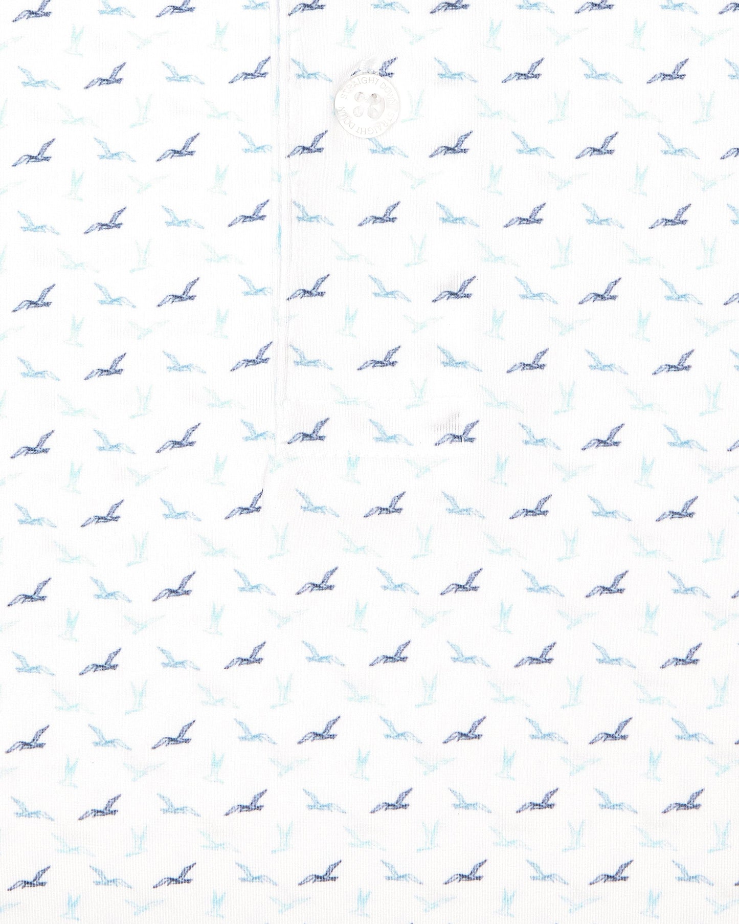 Straight Down Livingston Polo - White