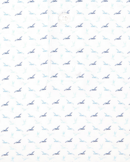 Straight Down Livingston Polo - White