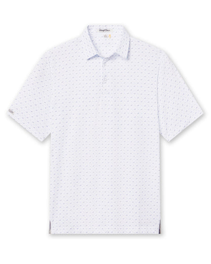 Straight Down Livingston Polo - White