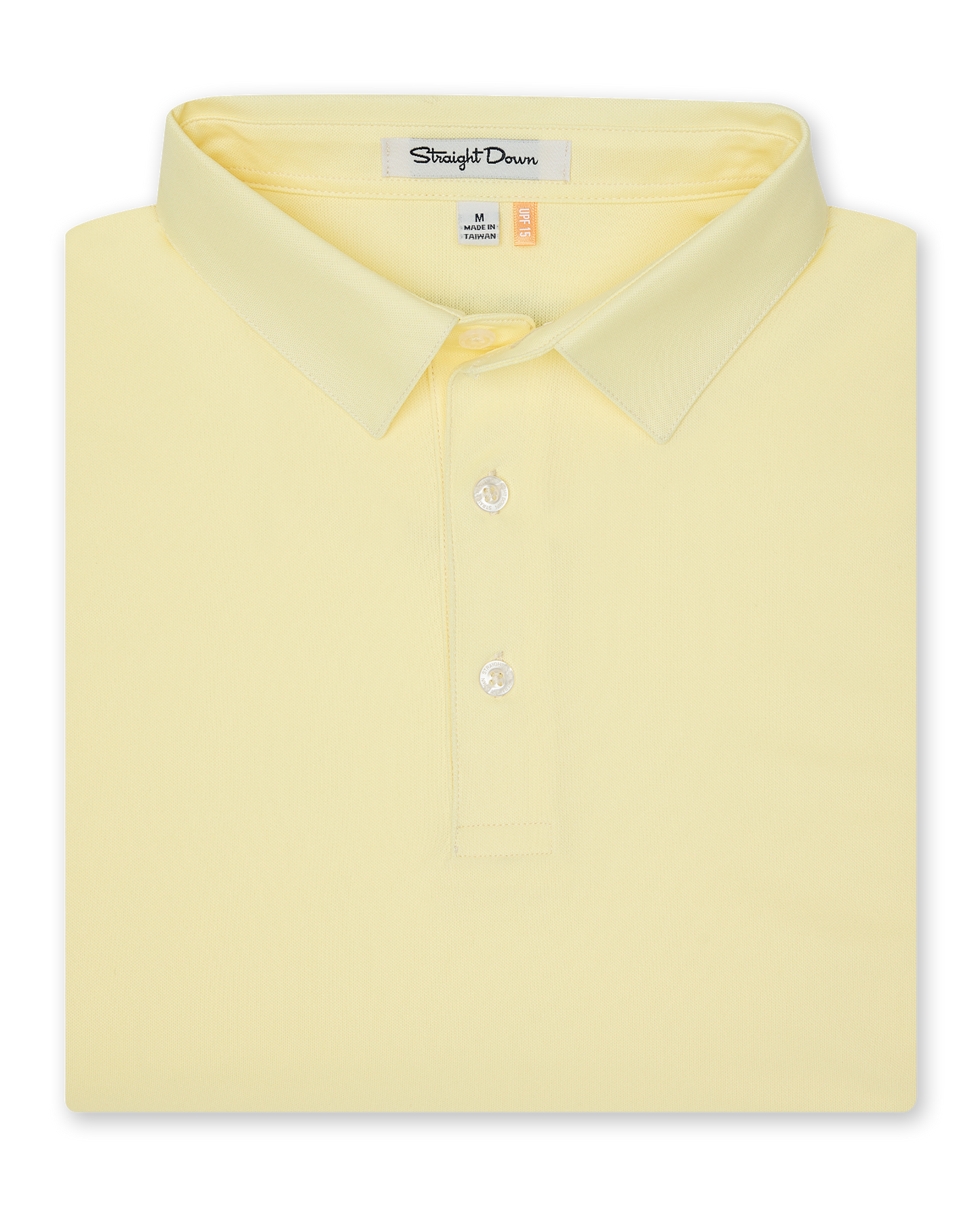 Straight Down Sullivan Polo - Pale Yellow