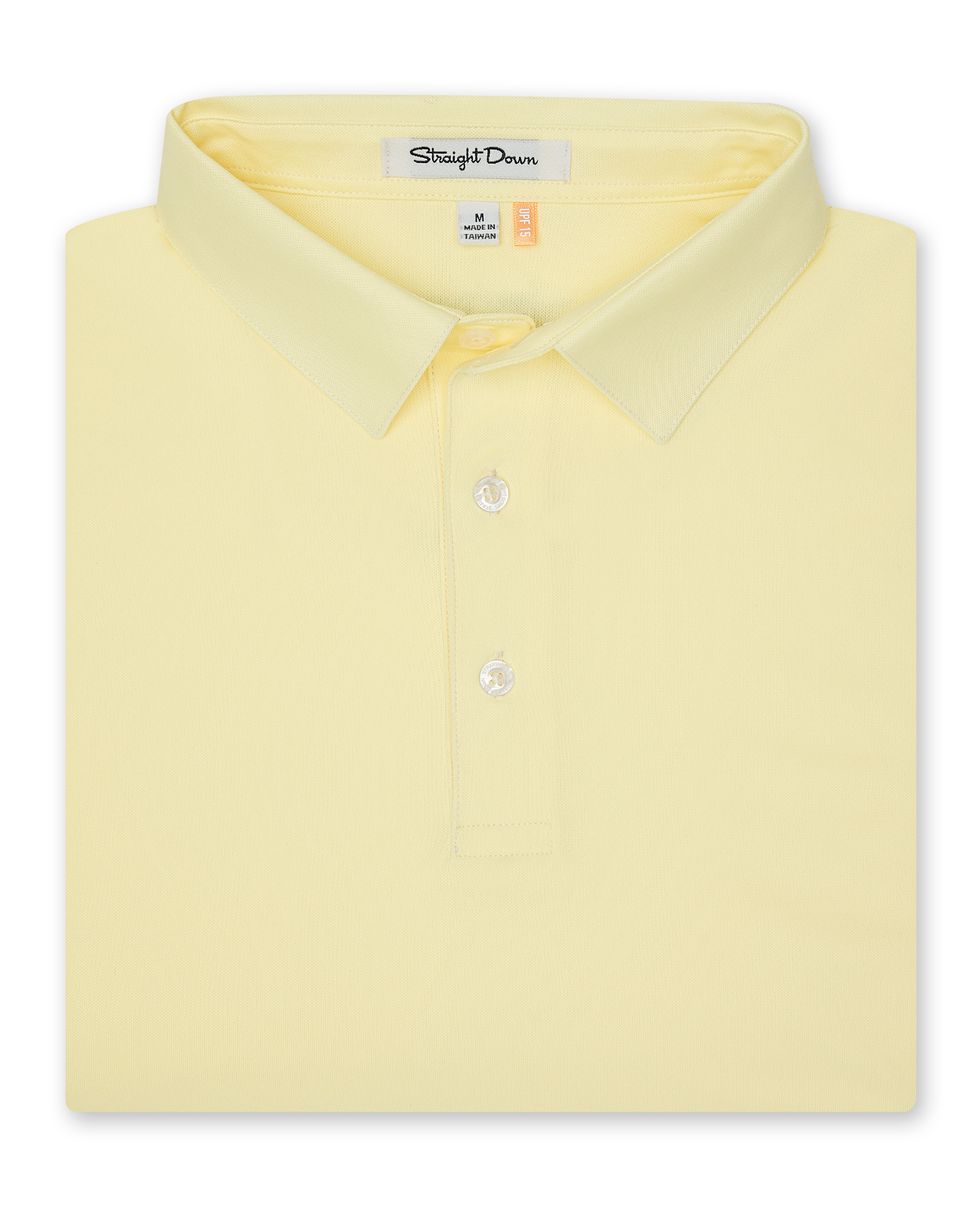 Straight Down Sullivan Polo - Pale Yellow