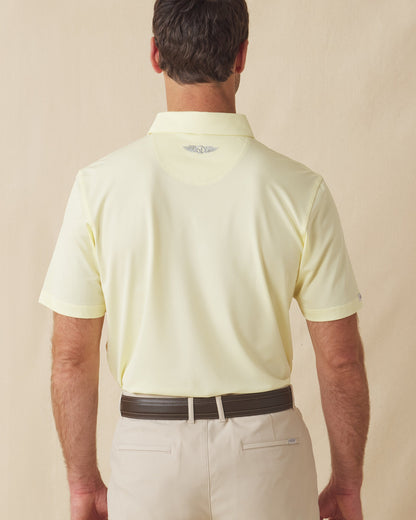 Straight Down Sullivan Polo - Pale Yellow