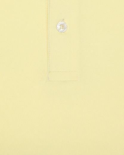 Straight Down Sullivan Polo - Pale Yellow